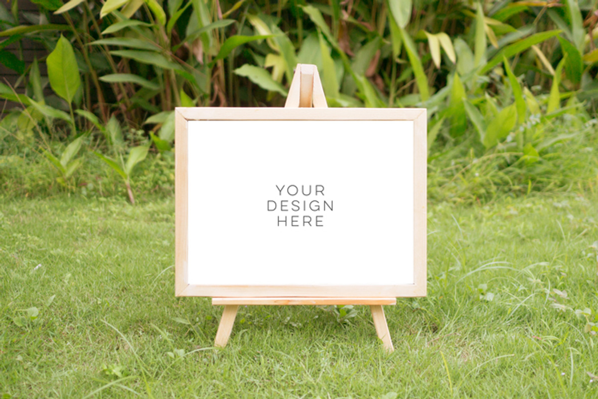 tropical summer mock up, a Print Template by My Lovely Stock (Photo 3 of 6)