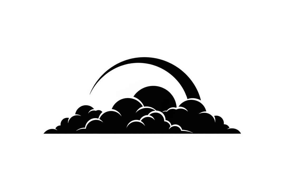 Decorative Cloud Silhouette, a Graphic by Designer_Momina (Photo 6 of 13)