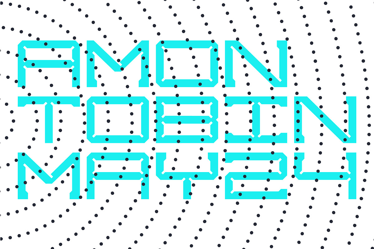 Particle Typeface, a Sans Serif Font by ANDR35