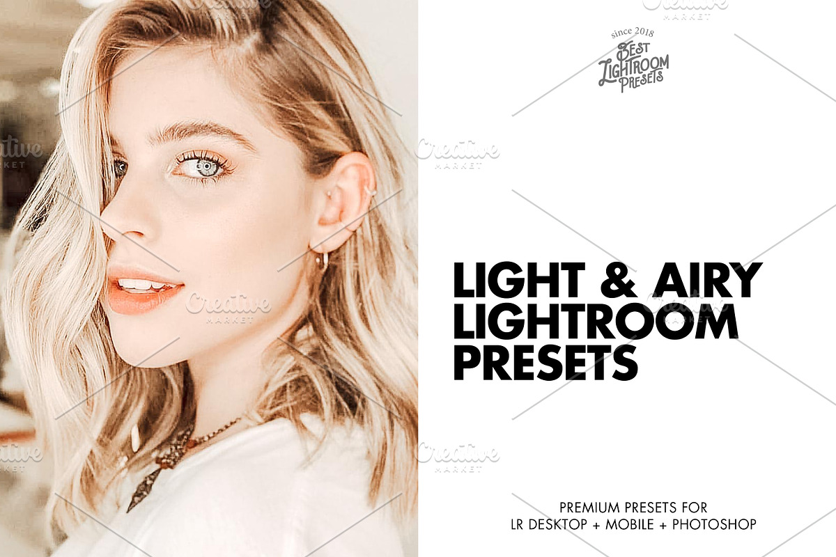 Lightroom Presets Light and Airy, an Action Add-On by Best Lightroom Presets (Photo 1 of 13)