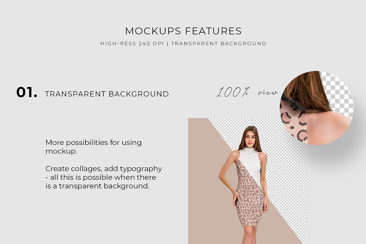 Dress Mockup Template Set, an Apparel Mockup by Neutral Mockups (Photo 4 of 8)