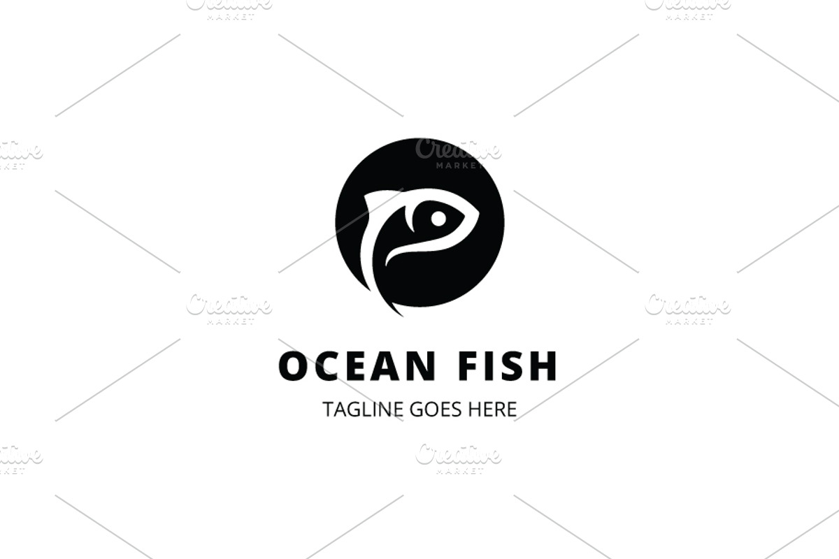 Ocean Fish Logo, a Branding & Logo Template by Brahmma (Photo 3 of 3)