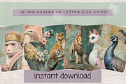 REGENCY ROYAL MANAGERIE, an Animal Illustration by Daring Digies (Thumbnail 6 of 7)