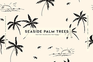 Seaside Palm Trees