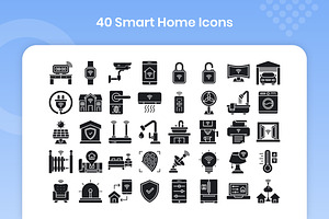 40 Smart Home - Glyph