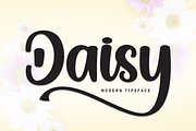 Daisy | Script Font, a Handwritten Font by Scratchones (Thumbnail 1 of 9)