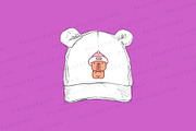 Cute Kawaii Capybaras in Autumn, an Animal Illustration by Palau (Thumbnail 7 of 12)