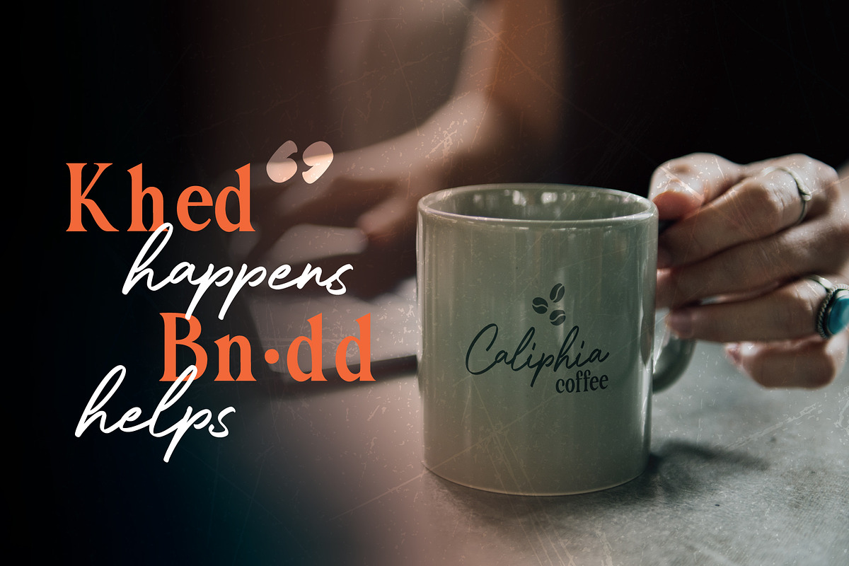 Grumen Caliphia - Serif Handwritten, a Handwritten Font by Lettermine (Photo 11 of 11)