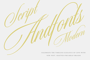 New Freya - Modern Classic Script, a Script Font by Andfonts