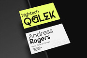 Agern - Modern Stylish Logo Font, a Sans Serif Font by Sealoung (Thumbnail 6 of 10)