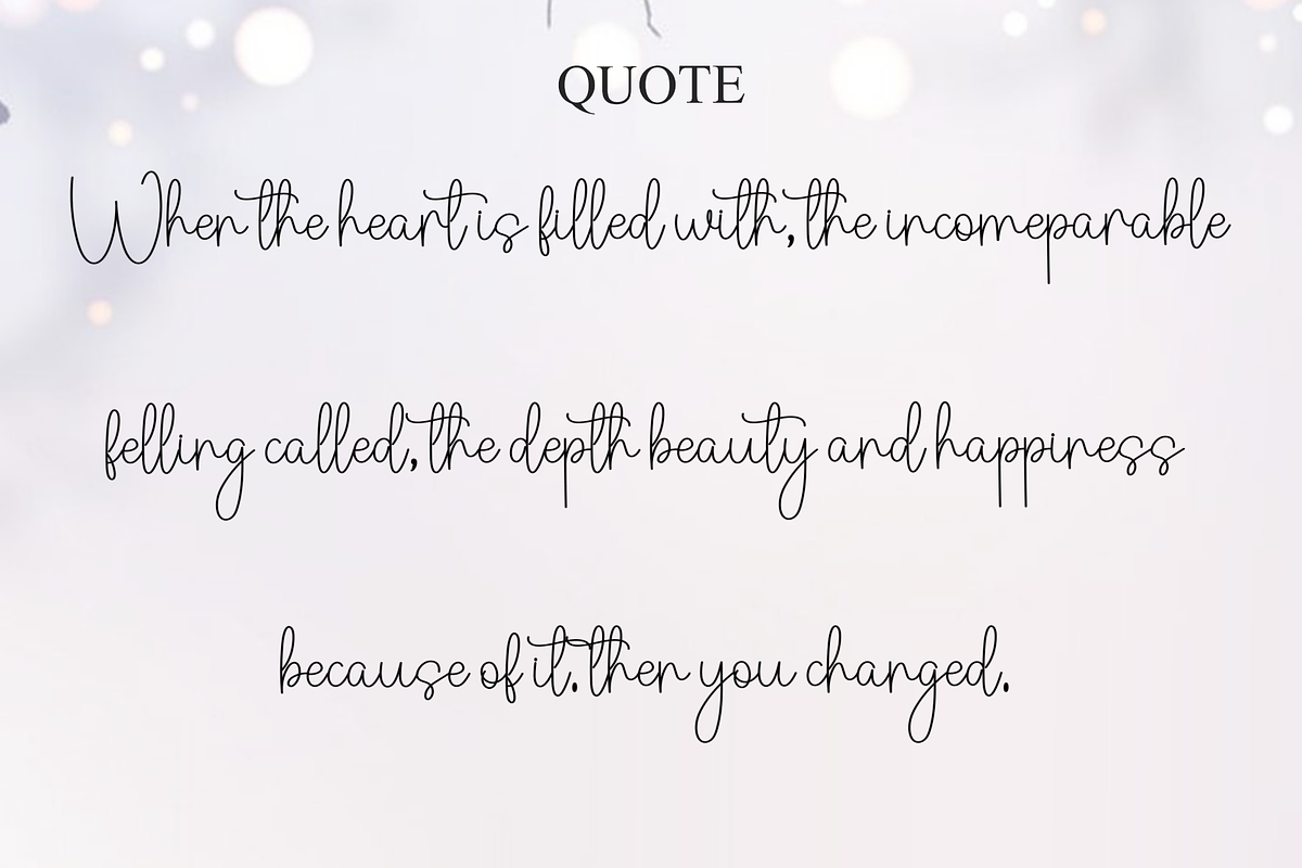 Overthinking, a Handwritten Font by FreshTypeINK (Photo 5 of 8)