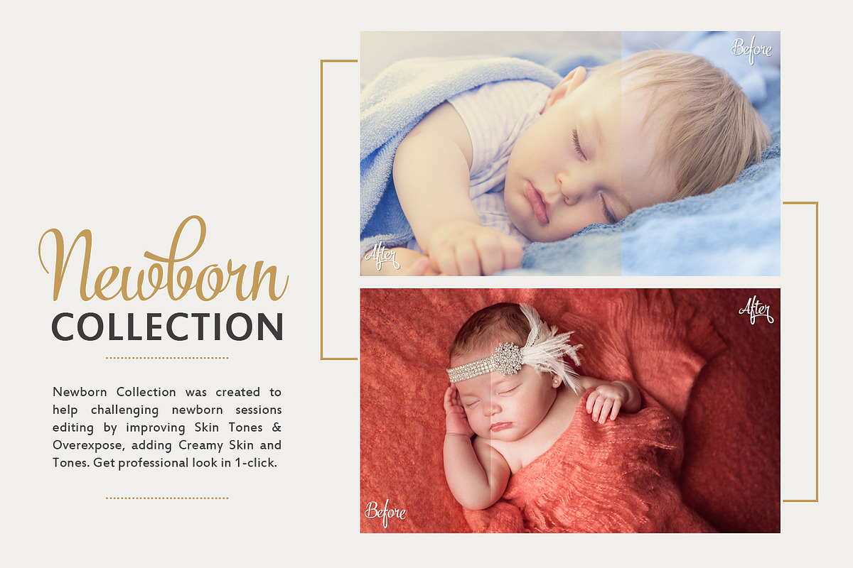 Newborn Baby Lightroom Presets, an Action Add-On by BeArt-Presets (Photo 14 of 22)