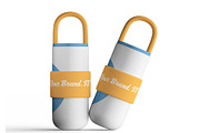 Insulated water bottle mockup bundle, a Cups & Container Mockup by Ambo Ampeng (Thumbnail 4 of 11)