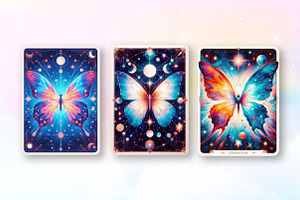 Butterfly Tarot Cards Sublimation