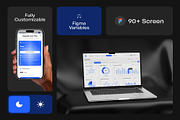 Salytics SalesAnalytics Dashboard UI, an UI Kit Template by Creative Perspective (Thumbnail 2 of 7)