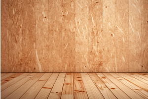 Plywood Wall Background. Generate Ai