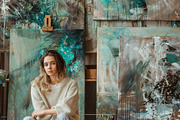 85 Artists in studio, an Arts & Entertainment Photo by Handmadefont (Thumbnail 19 of 88)