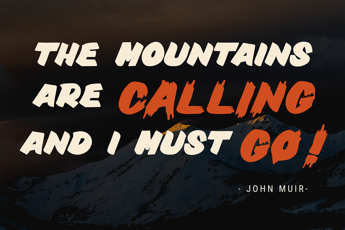 Brotherhood | Modern Bold Font, a Font by Tigadestd Type (Photo 4 of 8)