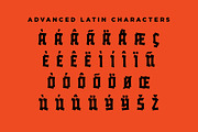 Grave Digger, a Blackletter Font by Price Foundry (Thumbnail 3 of 23)