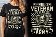 Veteran T-shirt Design, a Graphic by Crafts Bundle (Thumbnail 1 of 2)