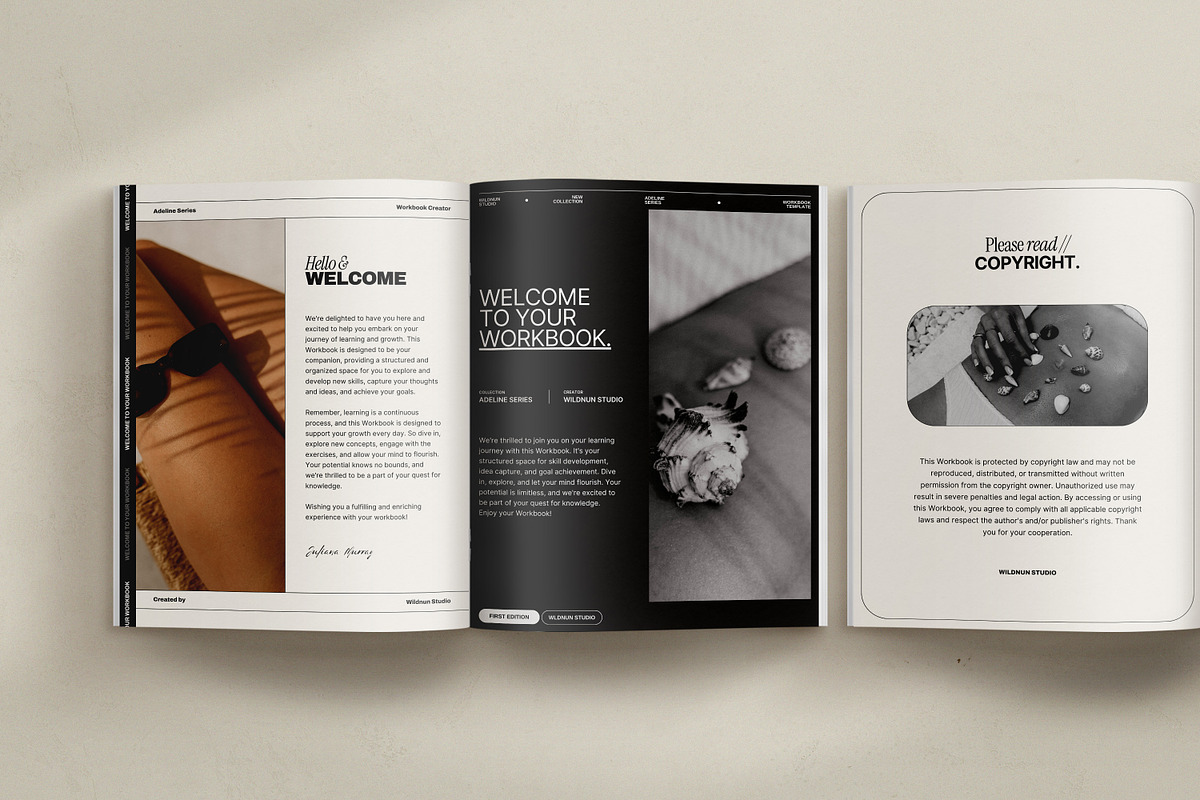 ADE / 2in1 Ebook & Workbook Kit, a Magazine Template by Wildnun Studio (Photo 22 of 46)