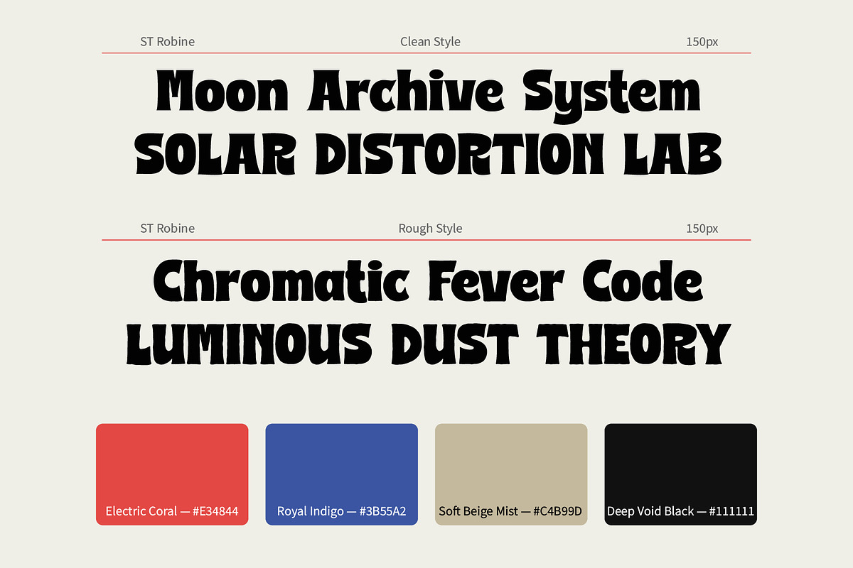 ST Robine - Display Font, a Serif Font by Type it Easy (Photo 3 of 13)