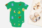 Colorful Animal Zoo Seamless Pattern, a Pattern Graphic by iyhulmonsta (Thumbnail 3 of 3)