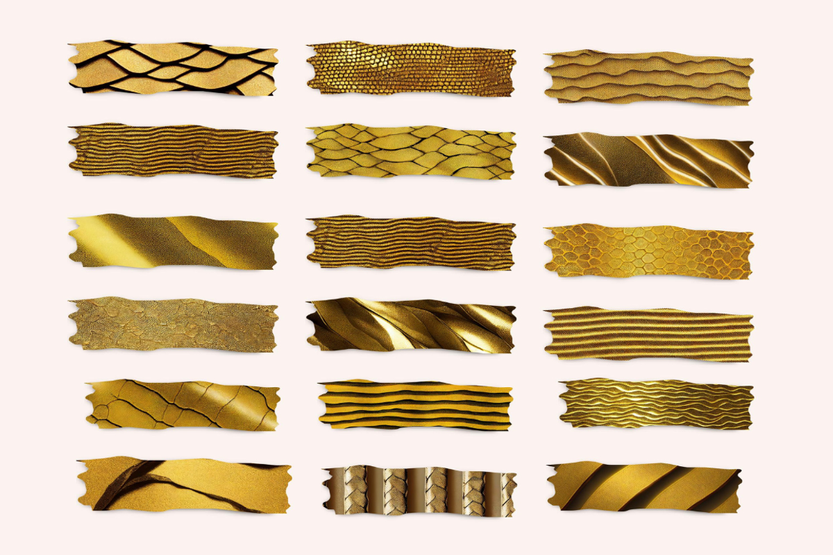 Gold Snake Skin Seamless, a Pattern Graphic by PrintablesByFranklyn (Photo 6 of 10)