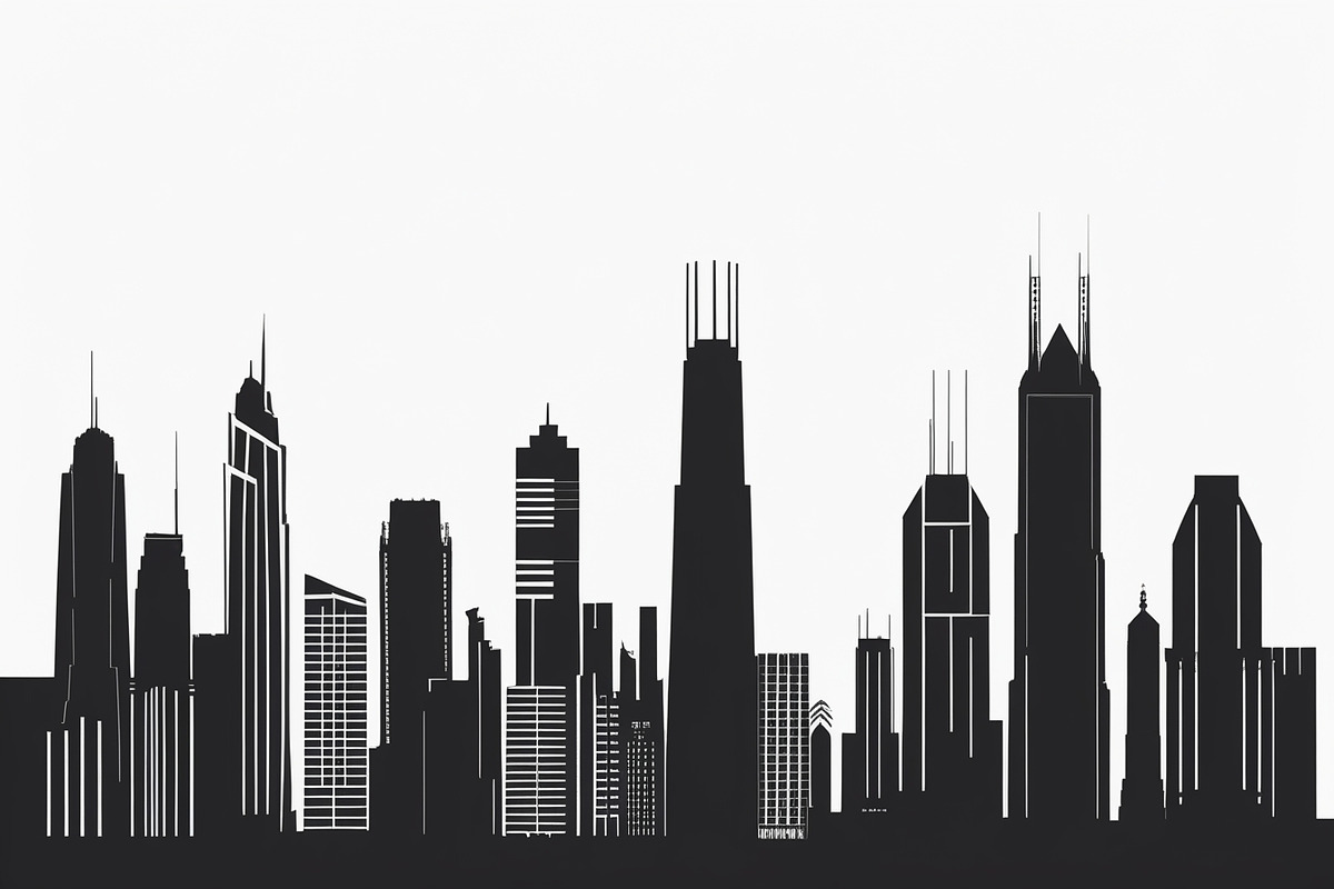 Modern City Skyline Vector Bundle, an Illustration by abu67222 (Photo 7 of 7)