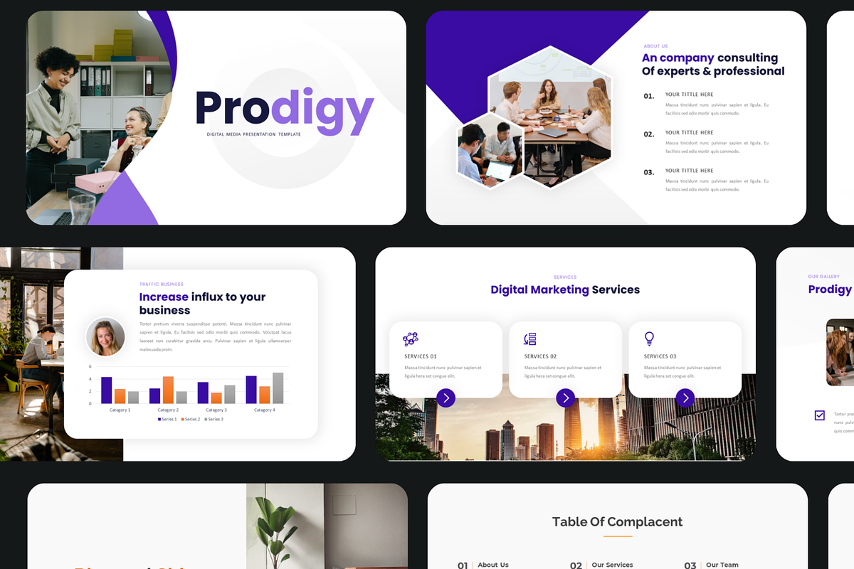 Marketing & Business Powerpoint, a Presentation Template by Hammad Arif (Photo 9 of 14)