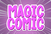 Magic Comic | Script Font, a Script Font by Scratchones (Thumbnail 1 of 8)