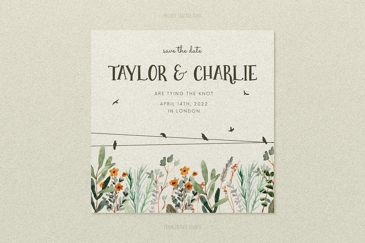 Foliage Exotica - Handwritten Serif, a Serif Font by Invasi Studio (Photo 8 of 10)