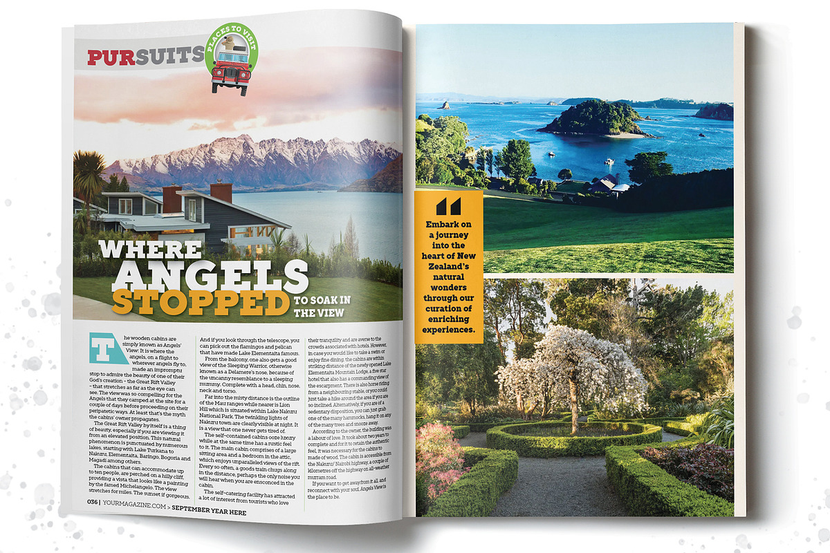 Magazine Template, a Magazine Template by Red Cactus Creative (Photo 10 of 20)