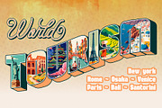 City Landmark, a Script Font by uncurve (Thumbnail 2 of 9)