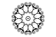 Artistic Mandala Vector Collection, a Decorative Illustration by NJ Himel (Thumbnail 81 of 101)