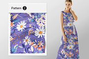 Floral Pattern, a Background Graphic by Yulia Ogneva (Thumbnail 3 of 5)