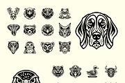 Animals and Birds Glyph Icon Set, a Solid Icon by Creative Stall (Thumbnail 6 of 8)
