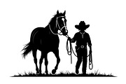 Western Cowboy Horse Silhouette Bund, an Illustration by Designs_River (Thumbnail 28 of 51)