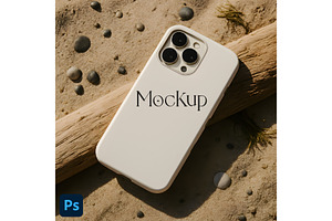 iPhone Tough Phone Case Mockup