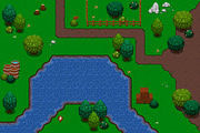 The Meadow - Top Down Tileset, a Texture Illustration by pzUH (Thumbnail 2 of 4)
