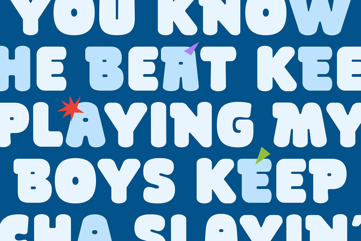 Glasco - Bold Rounded Playful Font, a Sans Serif Font by Typia Nesia (Photo 6 of 14)