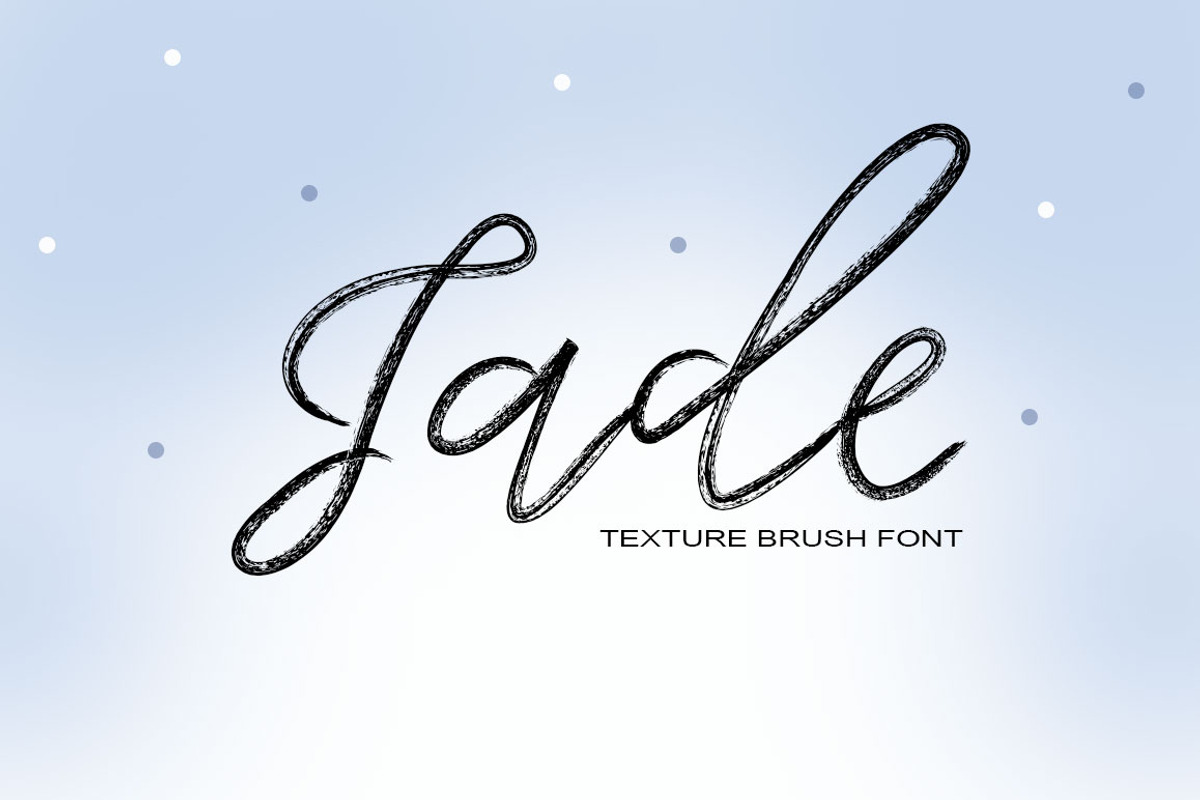 Jade Typeface, a Script Font by Face Lab (Photo 1 of 7)