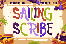 Sailing Scribe - Pirate Font