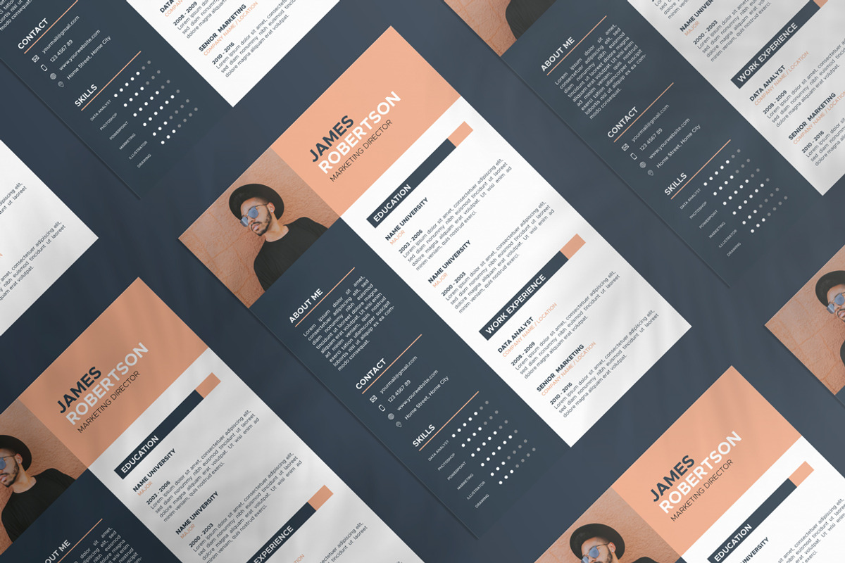 CV Resume Template - 05, a Resume Template by Thirtypath Studio (Photo 2 of 2)