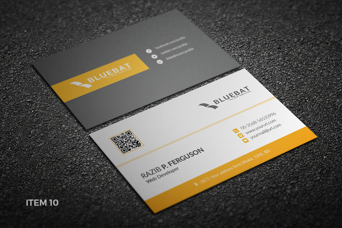 10 in 1 Business Card, a Business Card Template by Rongmistiry (Photo 12 of 12)