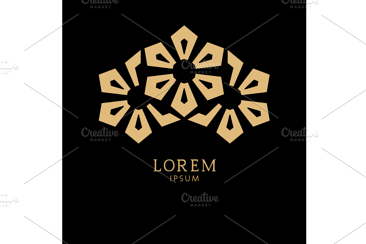 Abstract floral symbol. Graphic, an Object Graphic by RODINA (Photo 1 of 3)