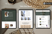 Kendra Template | Health & Wellness, a Templates & Theme by Curated Coastal Lounge (Thumbnail 8 of 8)