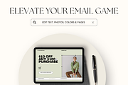 Email Marketing Newsletter Template, an Email Template by Branding Babe Co. (Thumbnail 9 of 10)