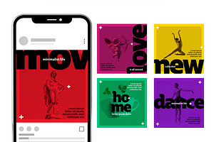 Modern Social Media Templates, a Social Media Template by McLittle Stock
