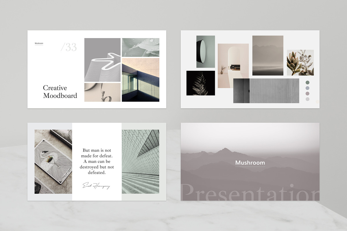 Mushroom PowerPoint Presentation, a Presentation Template by Goashape Studio (Photo 10 of 19)